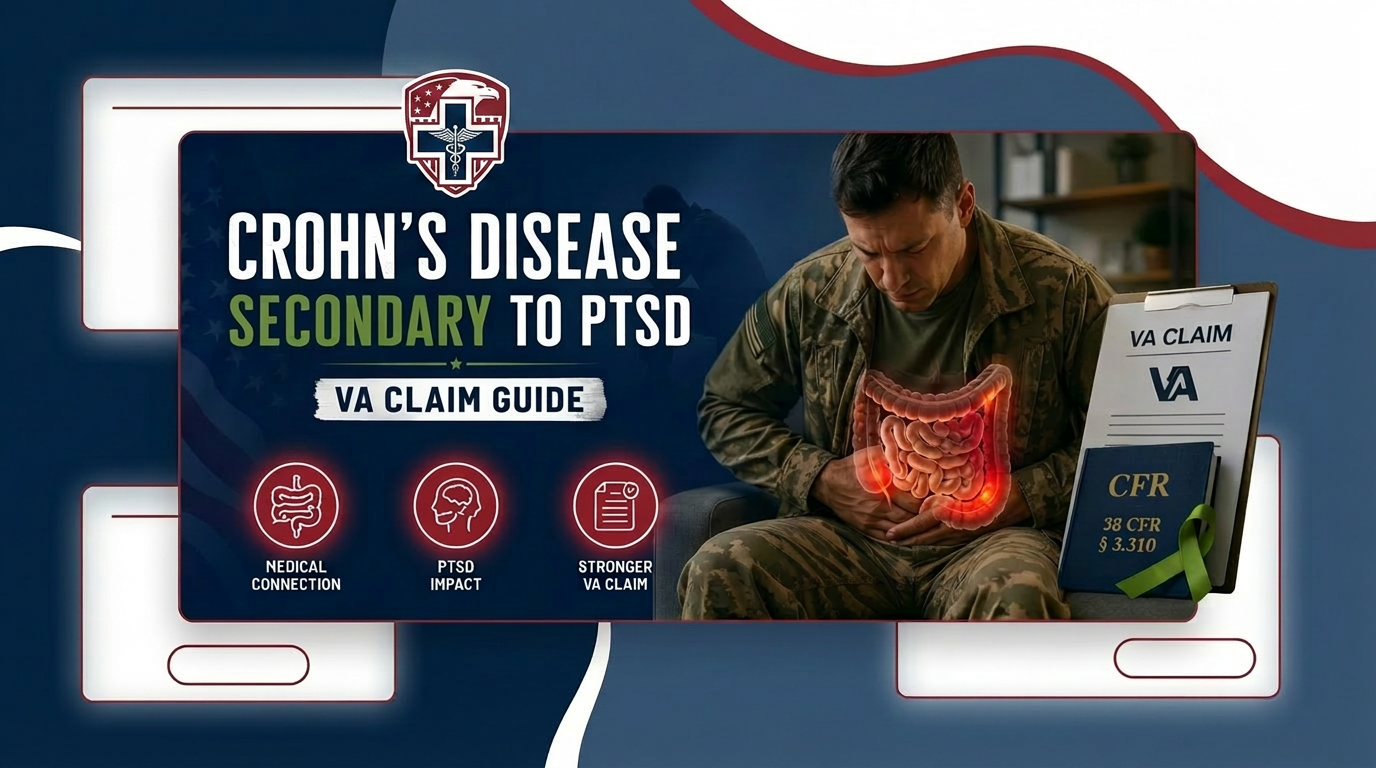 Crohn's Secondary to PTSD VA Claim: Why It Gets Denied