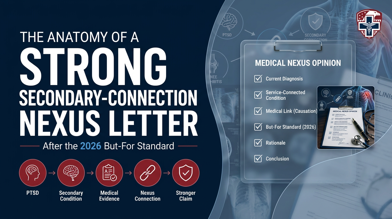 The Anatomy of a Strong Secondary-Connection Nexus Letter After the 2026 But-For Standard