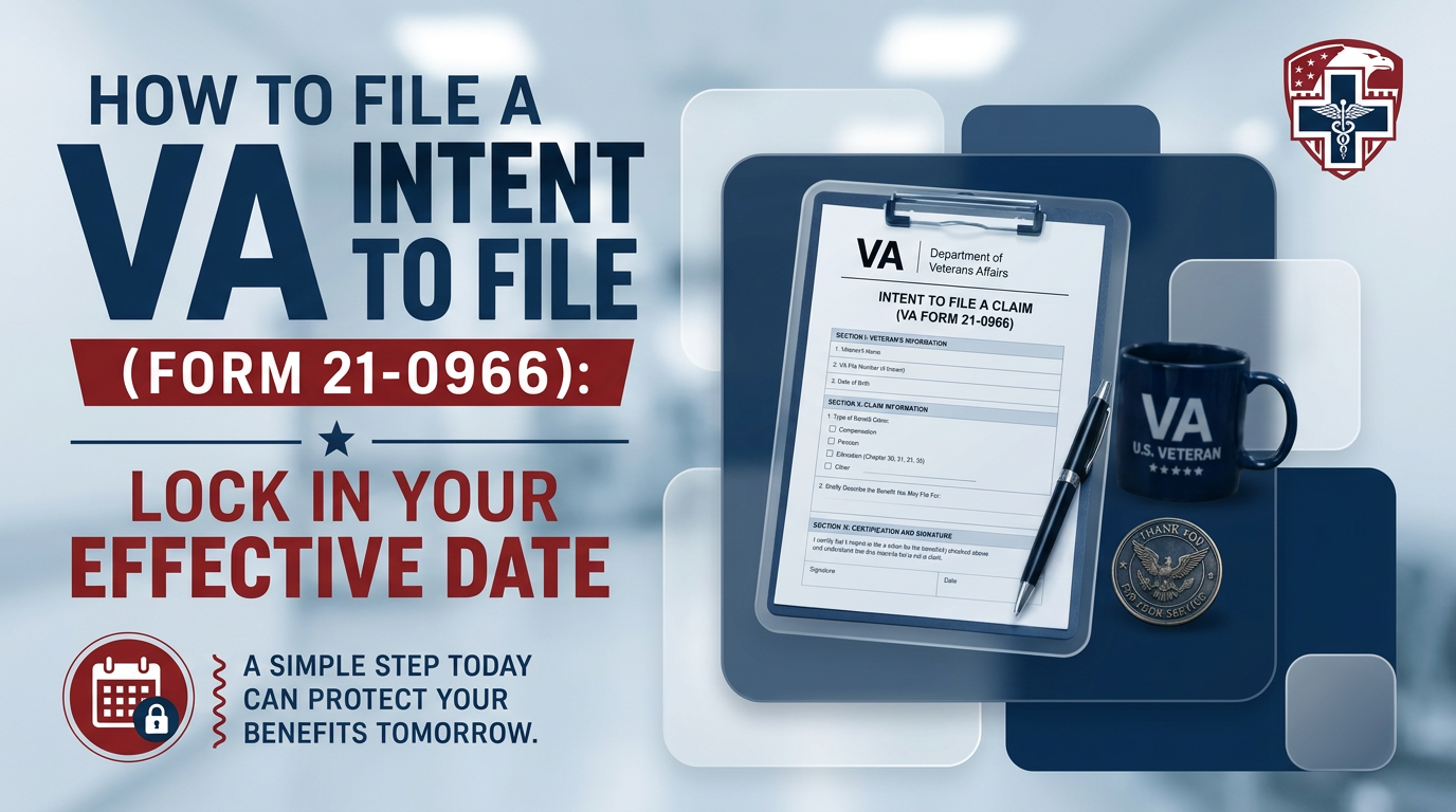How to File a VA Intent to File (Form 21-0966): Lock In Your Effective Date